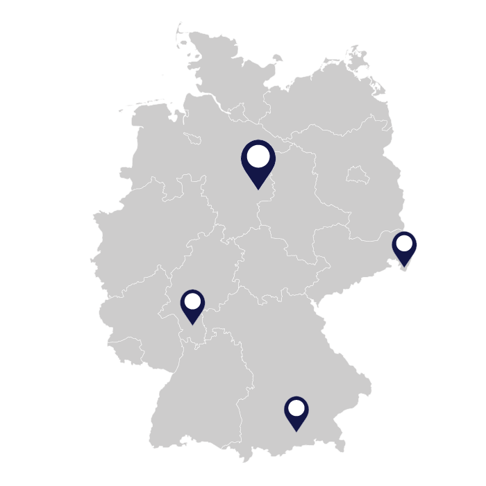 Website Karte Deutschland - FEV etamax